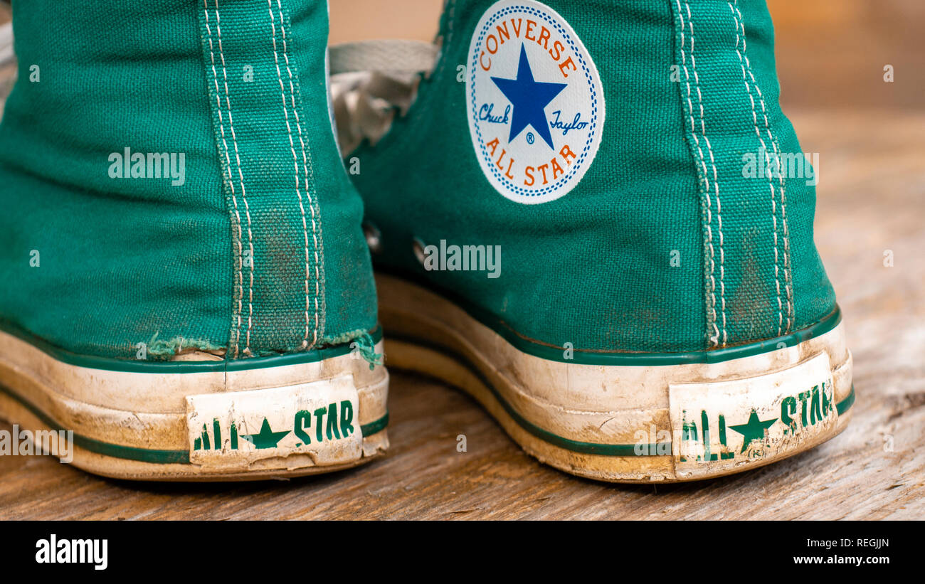 botas de agua converse