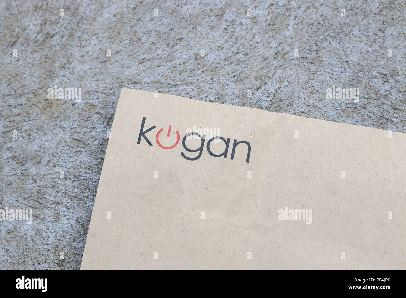 Kogan - Australian retail business Foto de stock