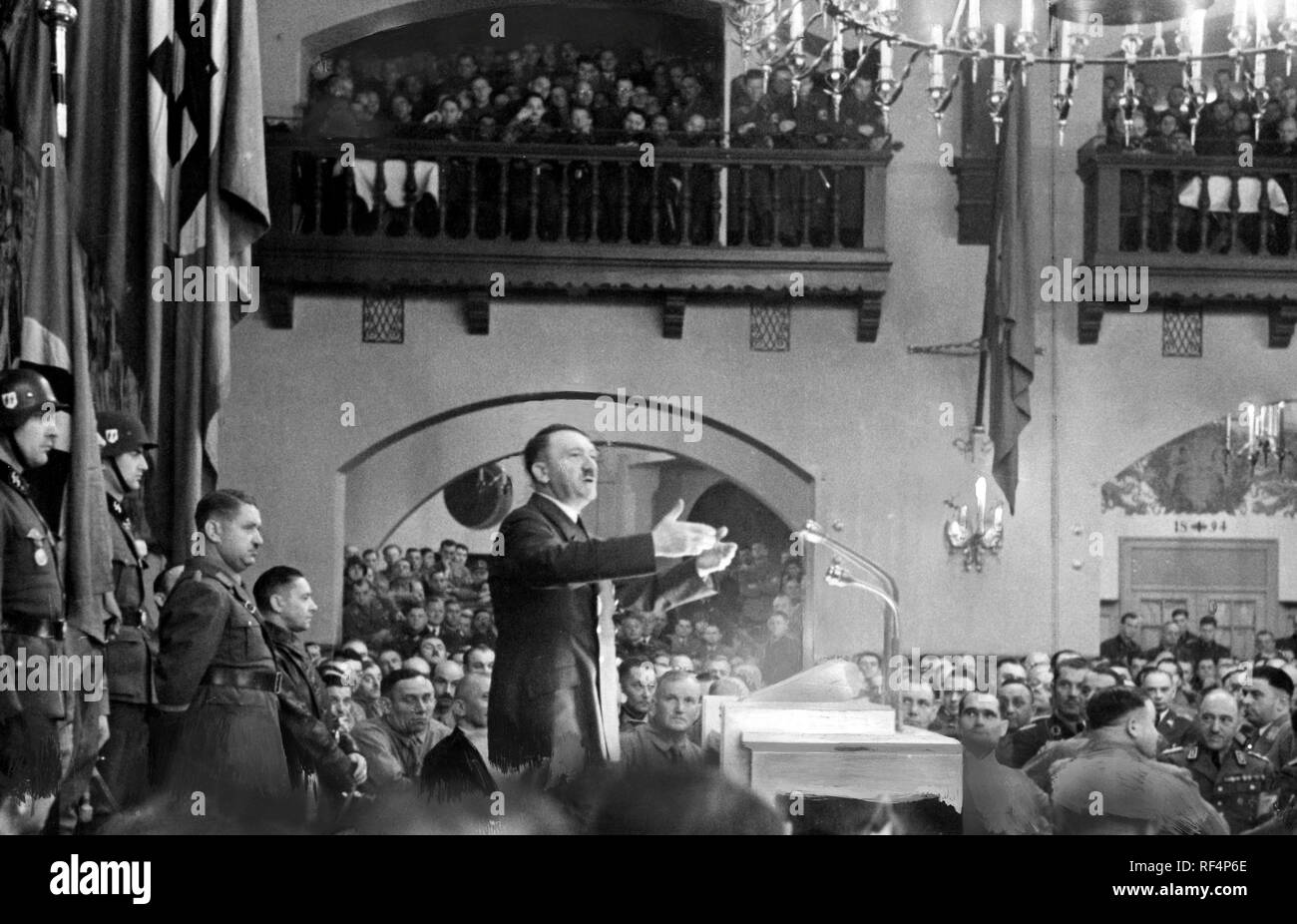Munich, Adolf Hitler, 1941 Foto de stock