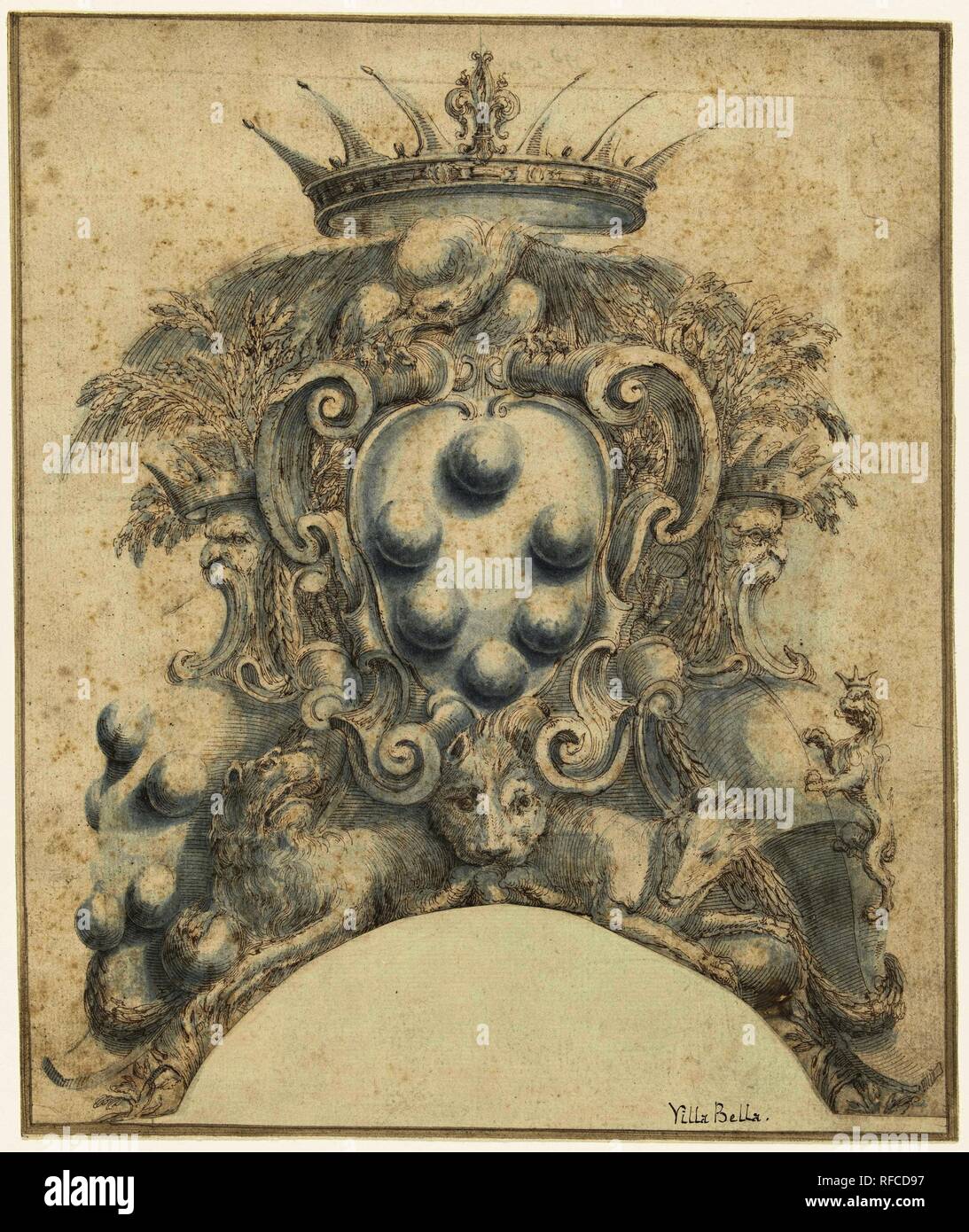Escudo De Armas De La Familia De Medici Fotos e Imágenes de stock - Alamy