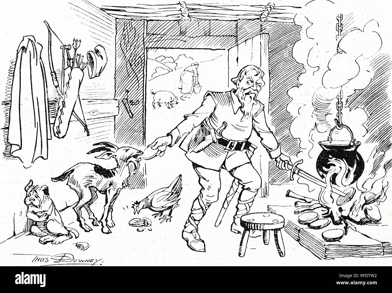 Rey de dibujos animados fotografías e imágenes de alta resolución Alamy