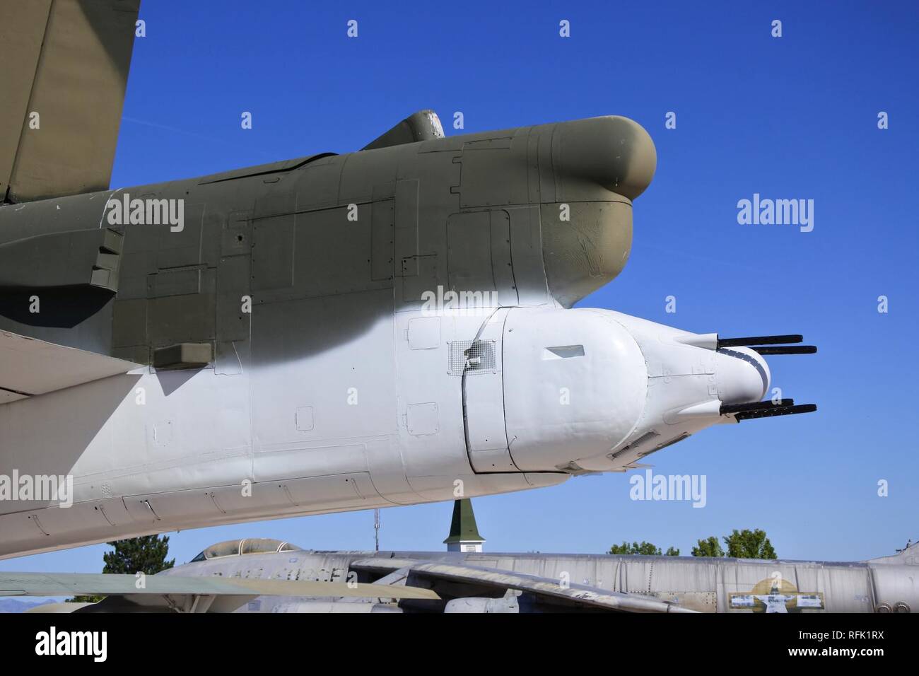 B52G 100 BW HAFB cola. Foto de stock