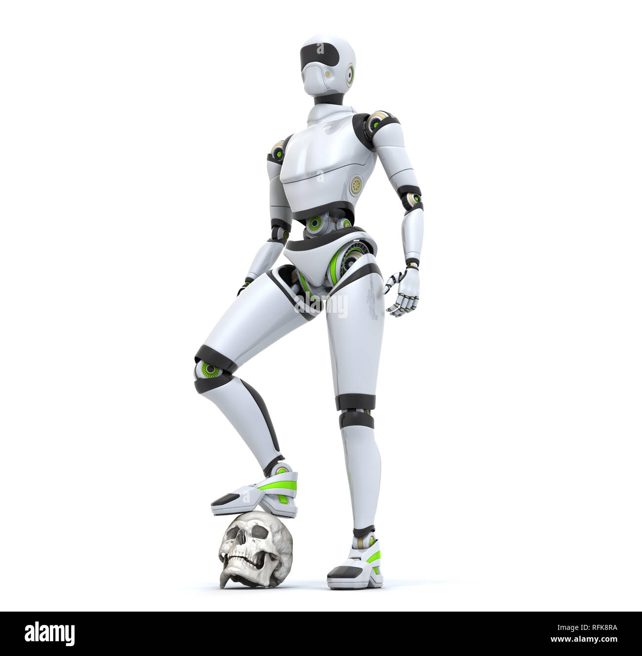 Robot de pie fotografías e imágenes de alta resolución - Alamy