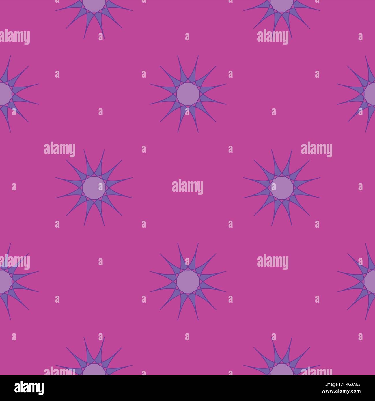 Resumen Seamless Pattern En El Fondo De Color Rosa Neon Imagen Vector De Stock Alamy