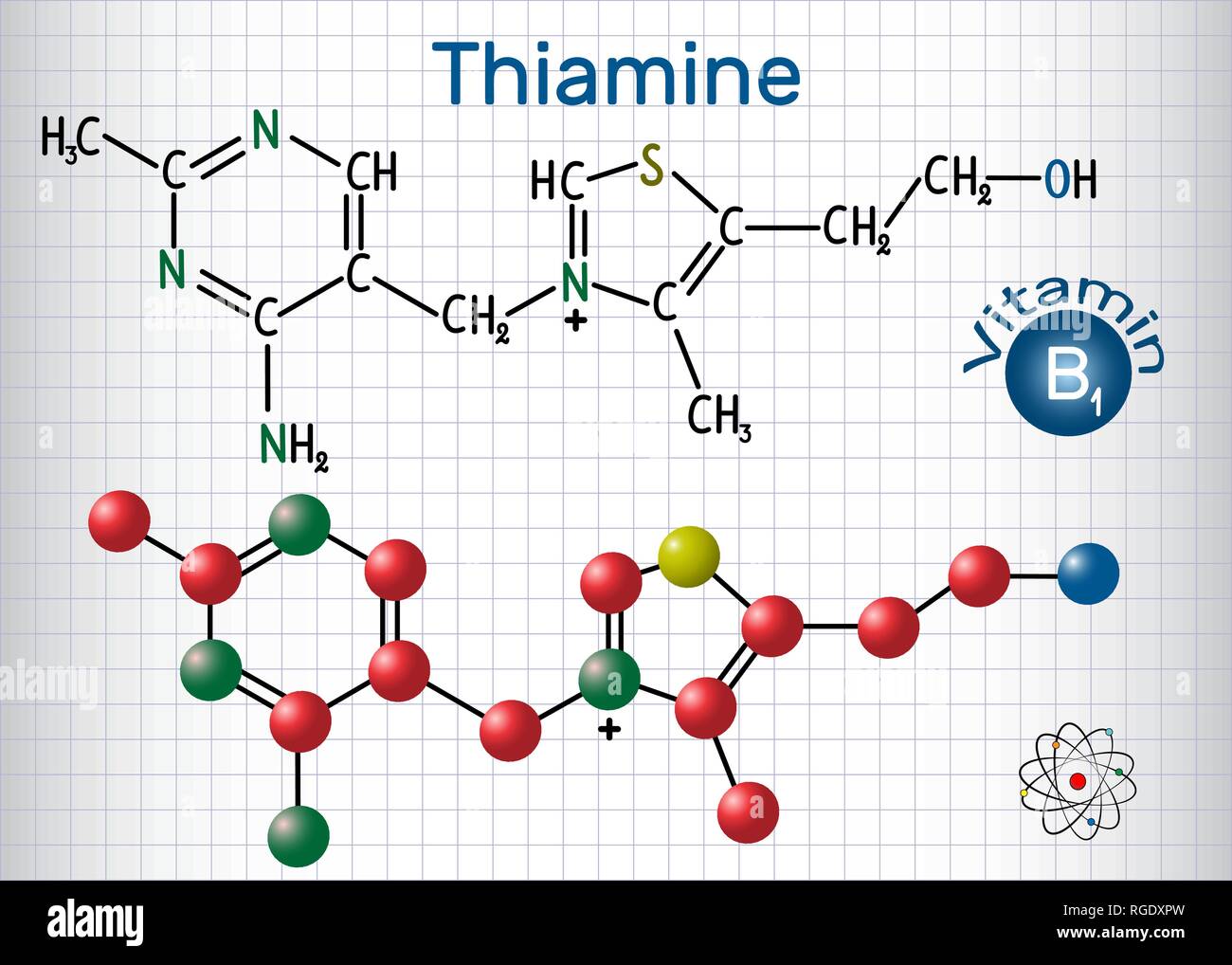 Structure chimique de la coenzyme a fotografías e imágenes de alta