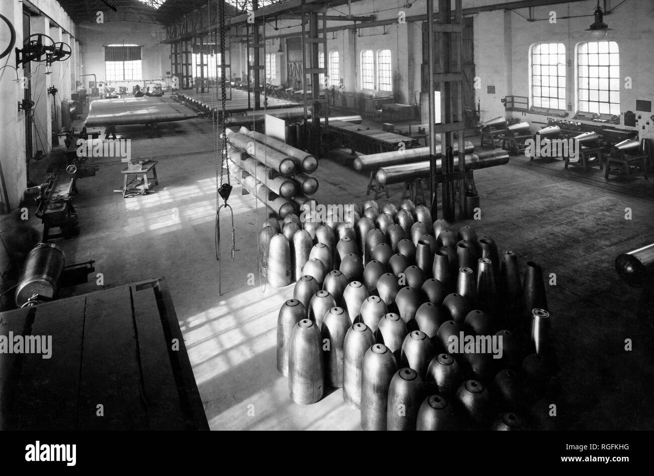 Departamento de construcción de misiles, 1939-45 Foto de stock