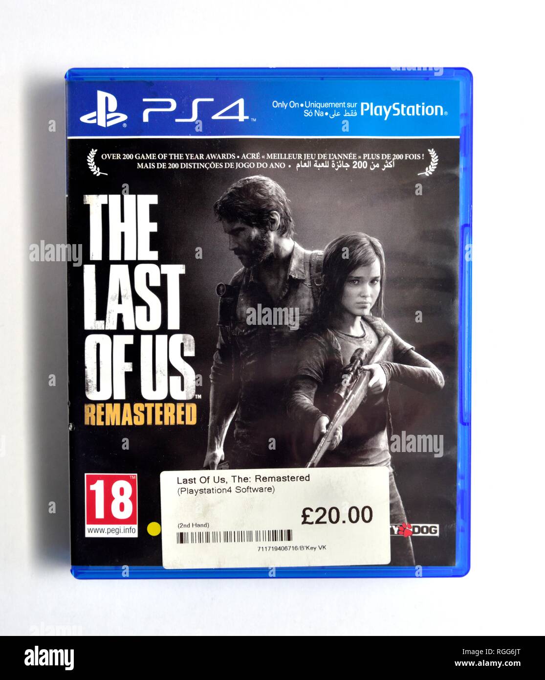 PS4 video juego el último de nosotros remasterizados Fotografía de stock -  Alamy