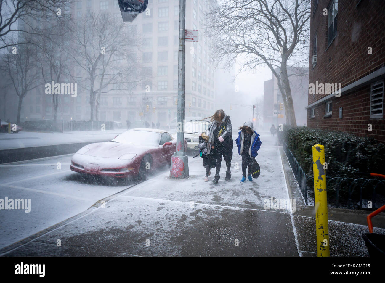la temperatura mañana en nueva york