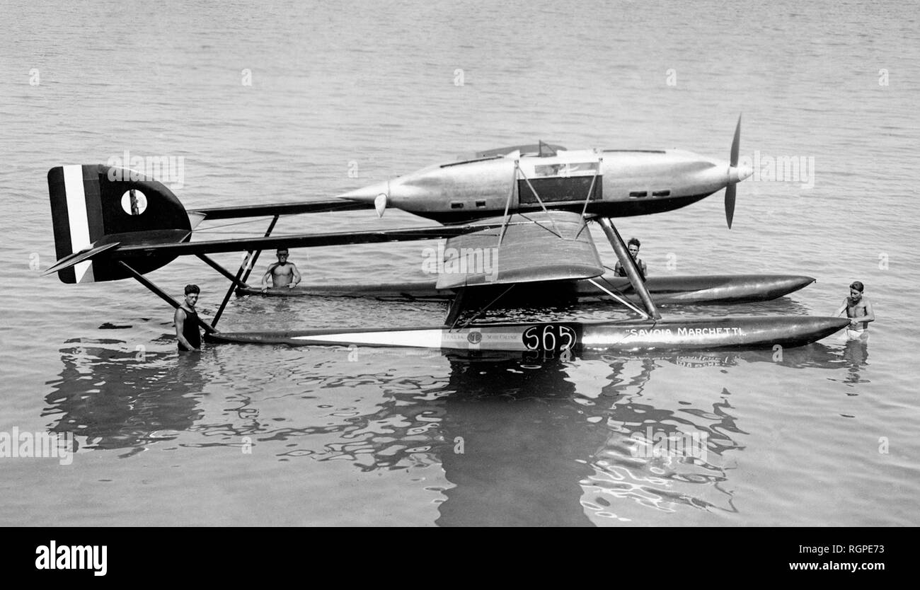 La aeronáutica, 1920-1930 Foto de stock