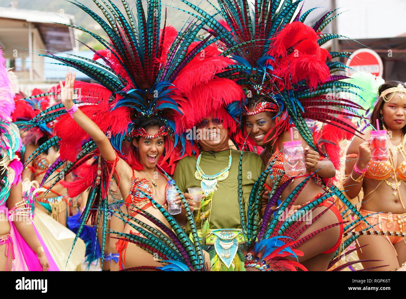 Carnaval de trinidad y tobago fotografías e imágenes de alta resolución