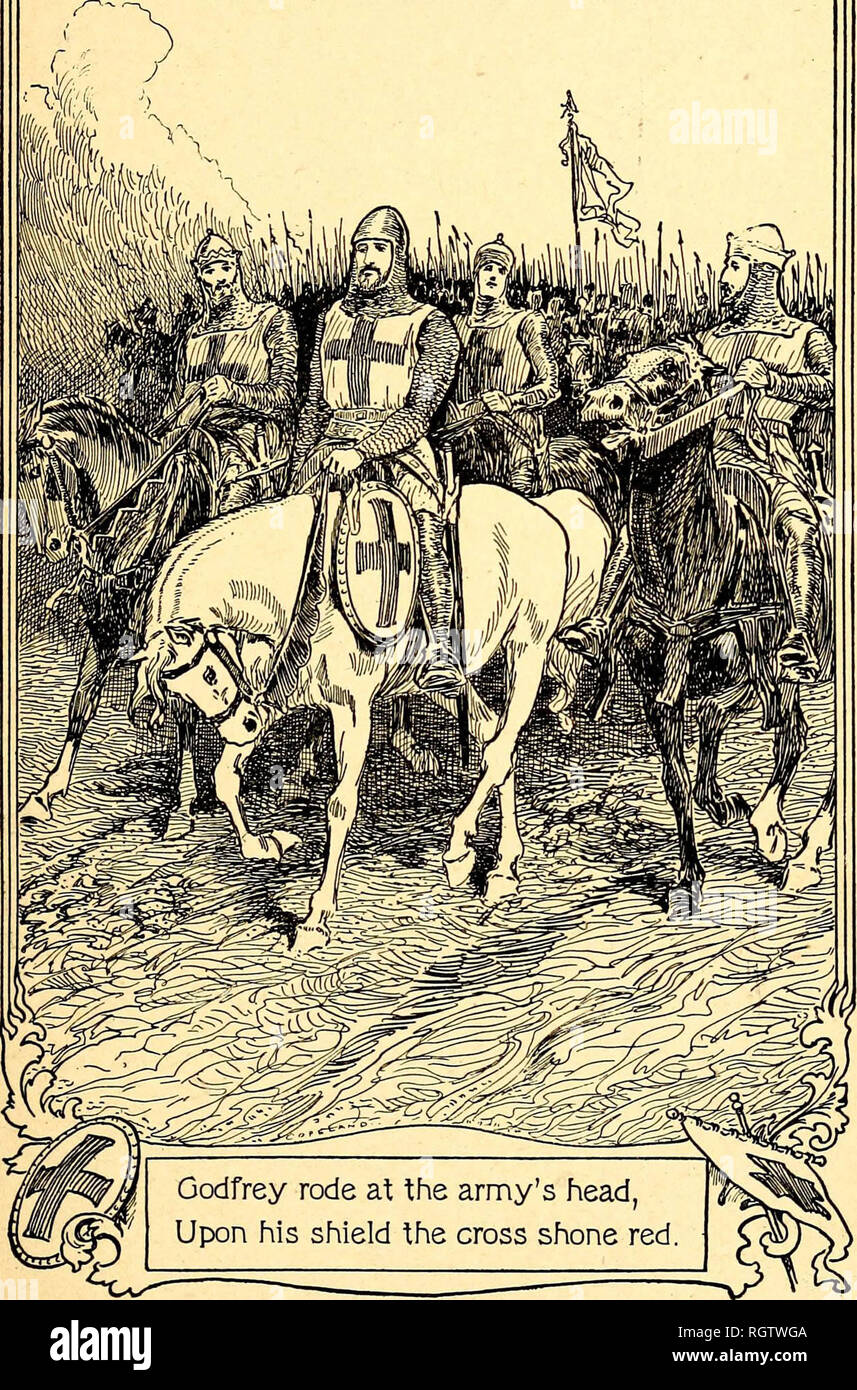 'Página, escudero y caballero : un libro de caballerías" (1910) Foto de stock