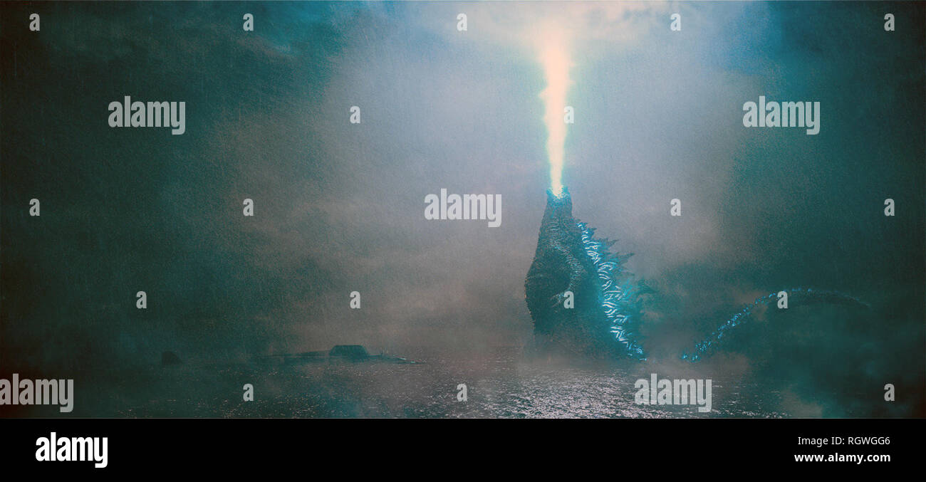 Godzilla: Rey de los Monstruos es un próximo American monster película  dirigida y co-escrita por Michael Dougherty. Esta fotografía es sólo para  uso editorial y es el autor de la película de