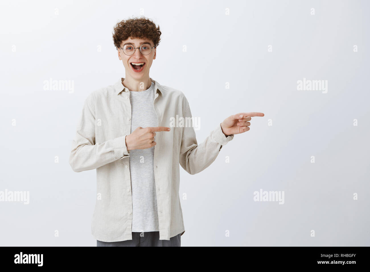 gafas redondas chico