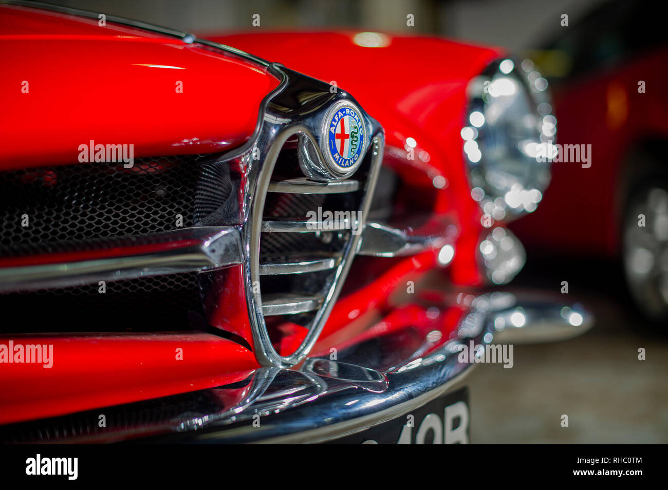 1964 Alfa Romeo Giulia SS clásico coupé deportivo italiano Foto de stock