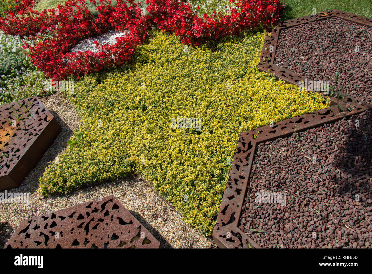 Flores amarillas, formando una estrella de David en la vista Fotografía de stock - Alamy Flores amarillas, formando una estrella de David en la vista Fotografía de stock - Alamy