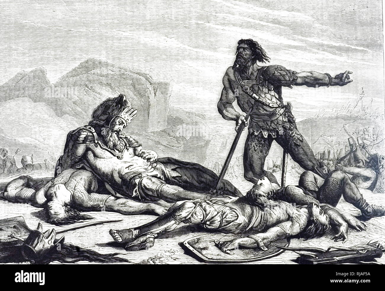Muerte del rey saúl fotografías e imágenes de alta resolución - Alamy