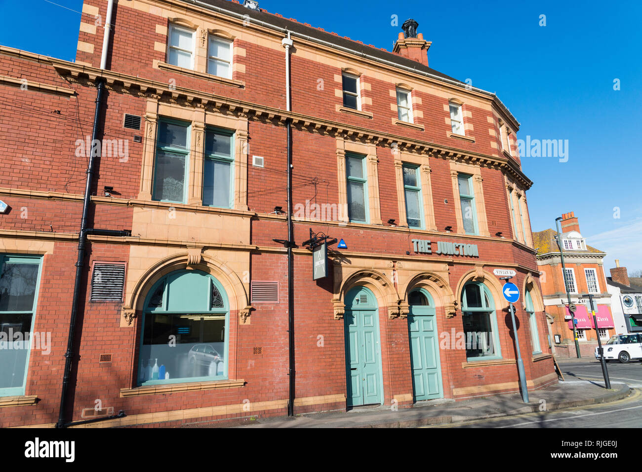 El cruce pub victoriano en Harborne, Birmingham Foto de stock
