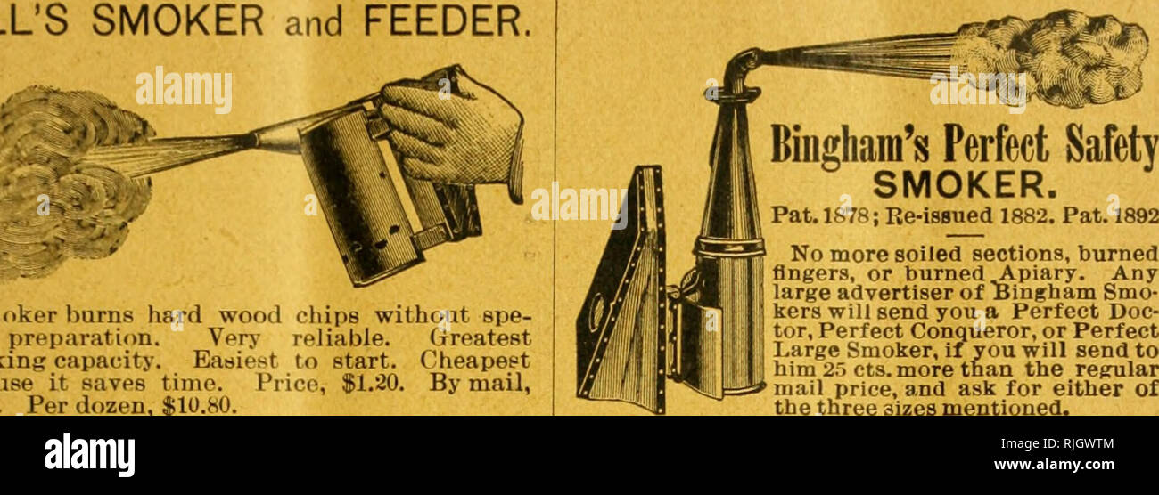 Smoker fumadores Big Dadant Zander imkerpfeife fumadores abejas apicultor miel