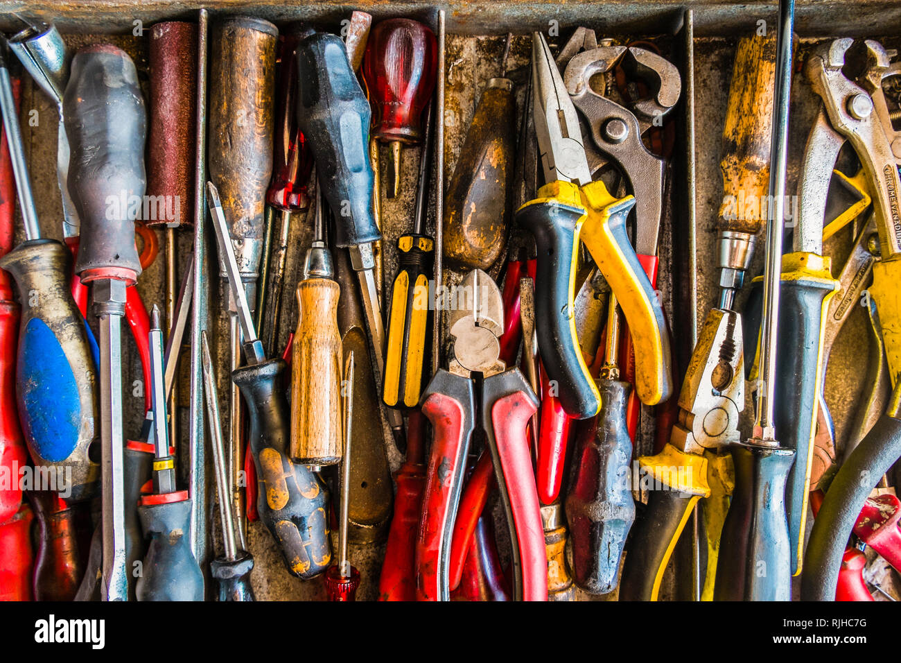 Herramientas usadas fotografías e imágenes de alta resolución - Alamy