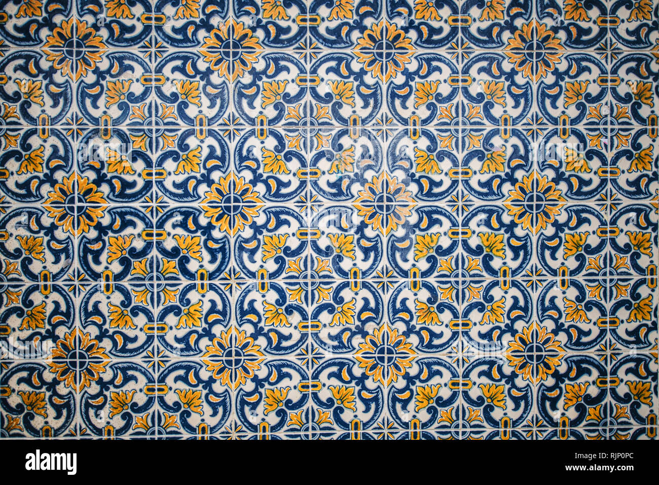 Fondo De Pared En Azulejos Decorativos Azulejos De Hermoso Diseno
