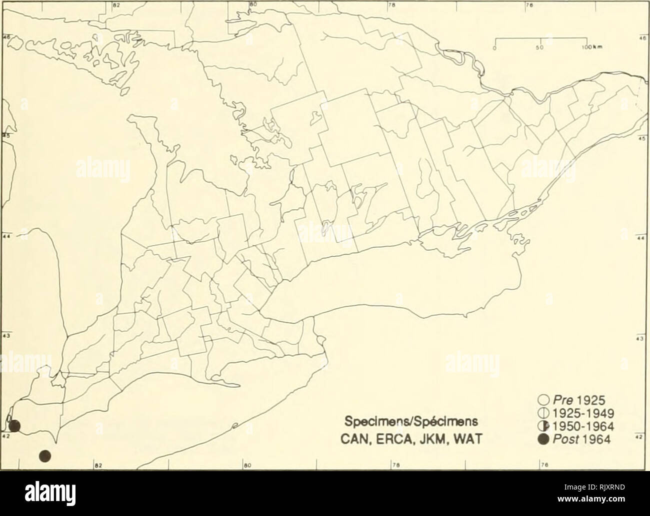 . Atlas de las plantas vasculares Raras de Ontario. Las plantas raras; la botánica. Atlas de las