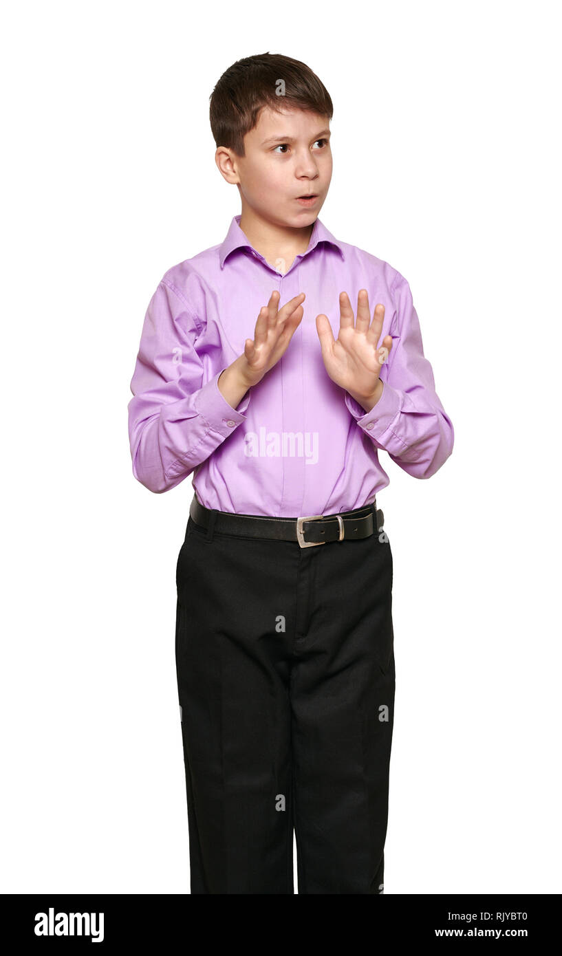 Pegajoso graduado deberes Camisa rosa pantalon negro fotografías e imágenes de alta resolución - Alamy