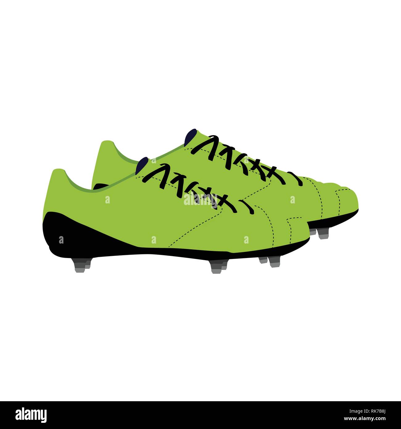 Zapatos de fútbol soccer ilustración vectorial Diseño Gráfico Imagen Vector  de stock - Alamy