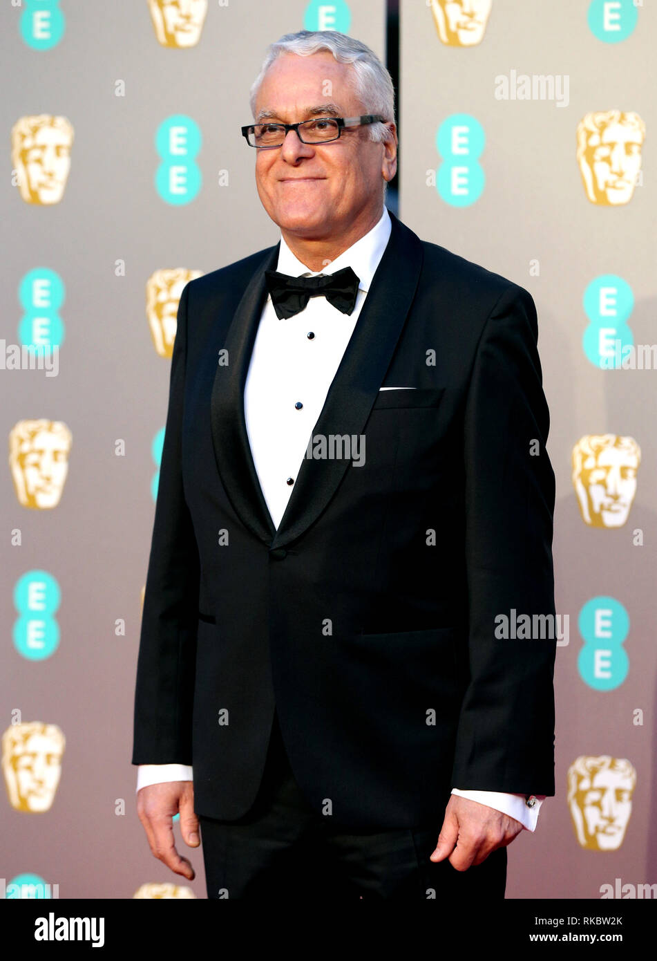 Yorgos Mavropsaridis que asisten a la 72ª British Academy Film Awards celebrado en el Royal Albert Hall, Kensington Gore, Kensington, Londres. Foto de stock