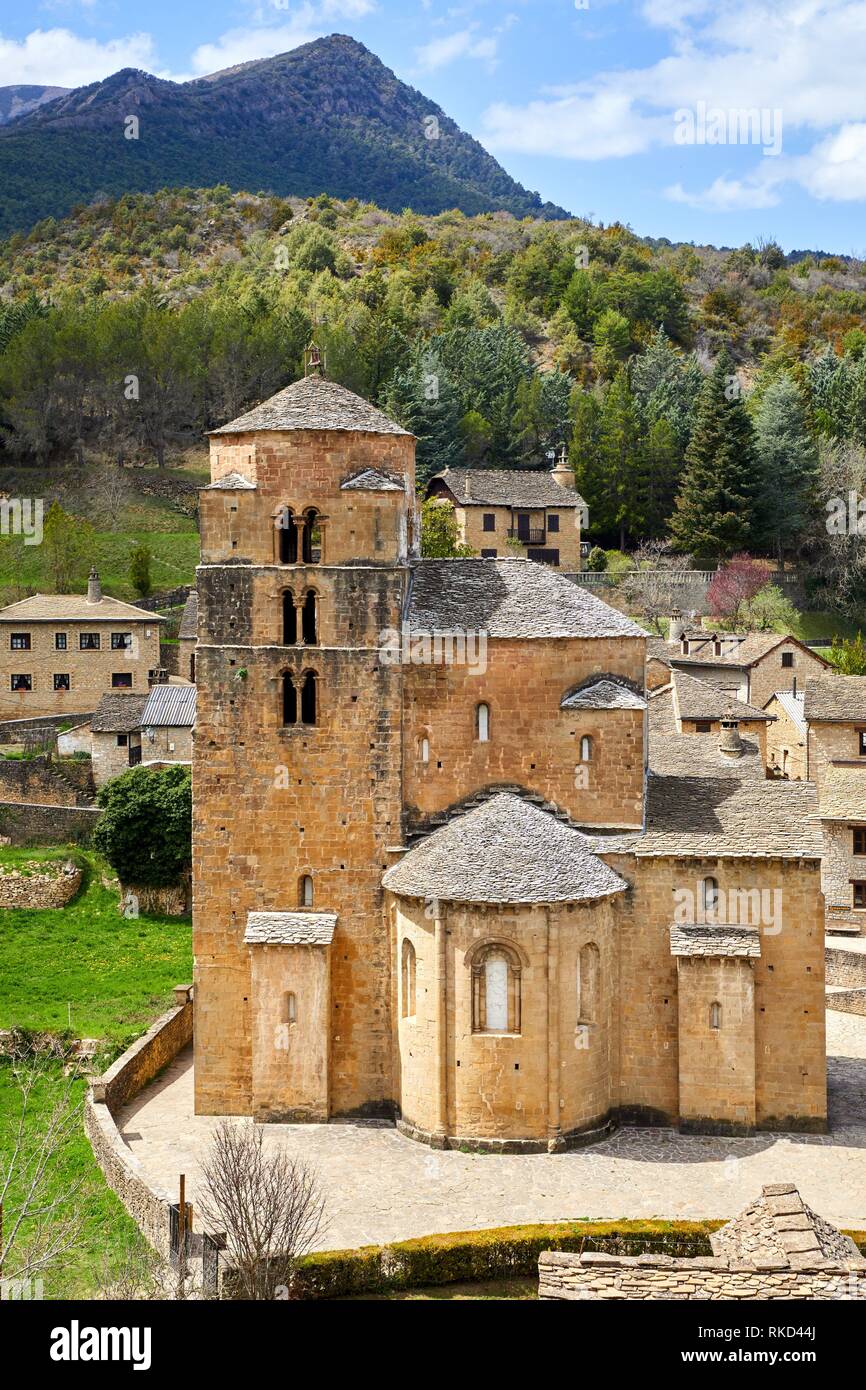 Santa Cruz de la Seros, provincia de Huesca, Aragón, España, Europa Foto de stock