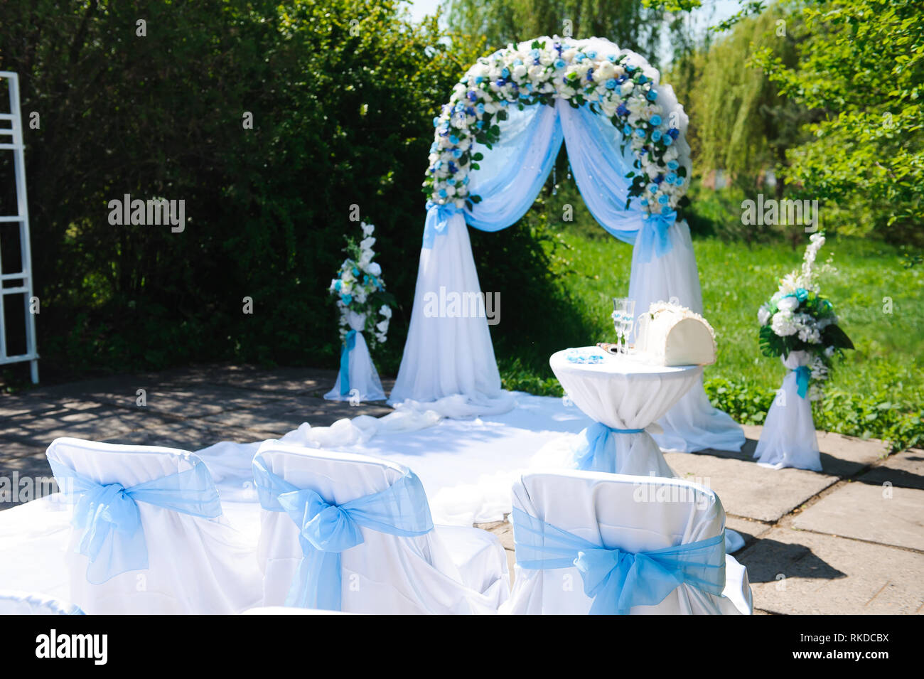 Decoraciones de boda fotografías e imágenes de alta resolución - Alamy