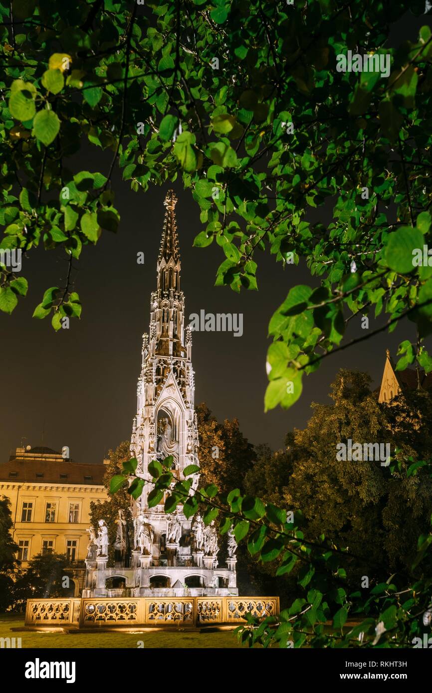 La Fuente Kranner Monumento De Francisco I Emperador De Austria En Praga Rep Blica Checa