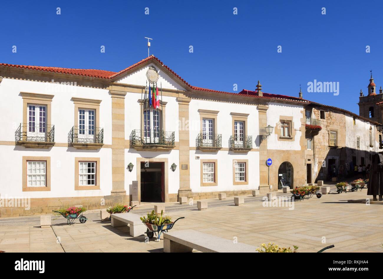 Ayuntamiento de Miranda do Douro, Portugal Fotografía de stock - Alamy