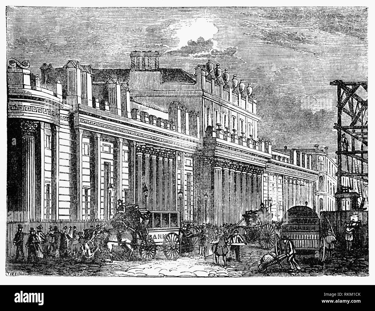 El Banco de Inglaterra, el banco central del Reino Unido, fue