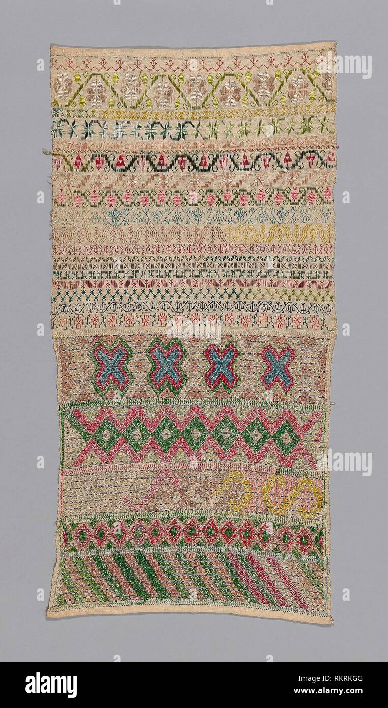 Morbosidad Abastecer almacenamiento Sampler - Siglo xix - México - origen: México, Fecha: 1801-1900, Medio: sábanas de seda; sobre lino, Dimensiones: 78,9 x 38,2 cm (31 x 15 7/8 pulg Fotografía de stock - Alamy Morbosidad Abastecer almacenamiento Sampler - Siglo xix - México - origen: México, Fecha: 1801-1900, Medio: sábanas de seda; sobre lino, Dimensiones: 78,9 x 38,2 cm (31 x 15 7/8 pulg Fotografía de stock - Alamy