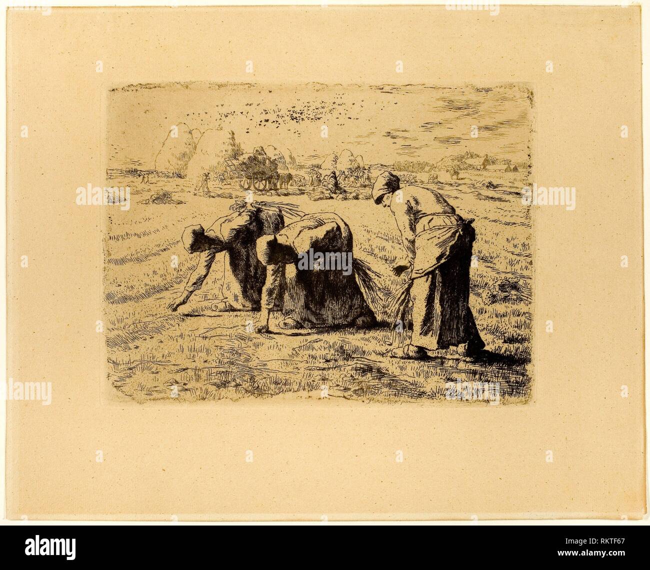 Gleaners jean francois millet fotografías e imágenes de alta resolución