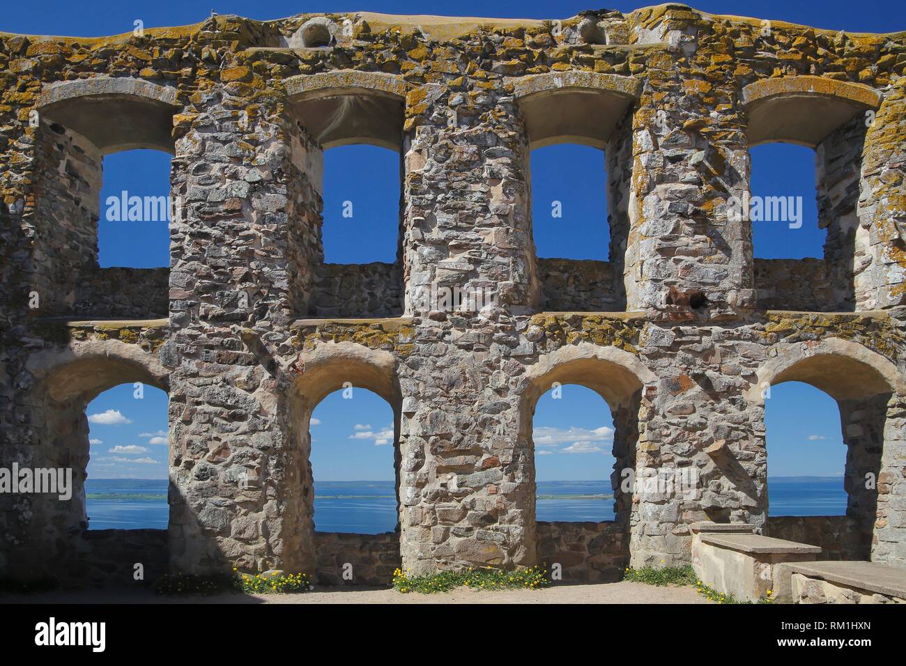 Brahe hus en Vattern, Vastergotland, Suecia Foto de stock