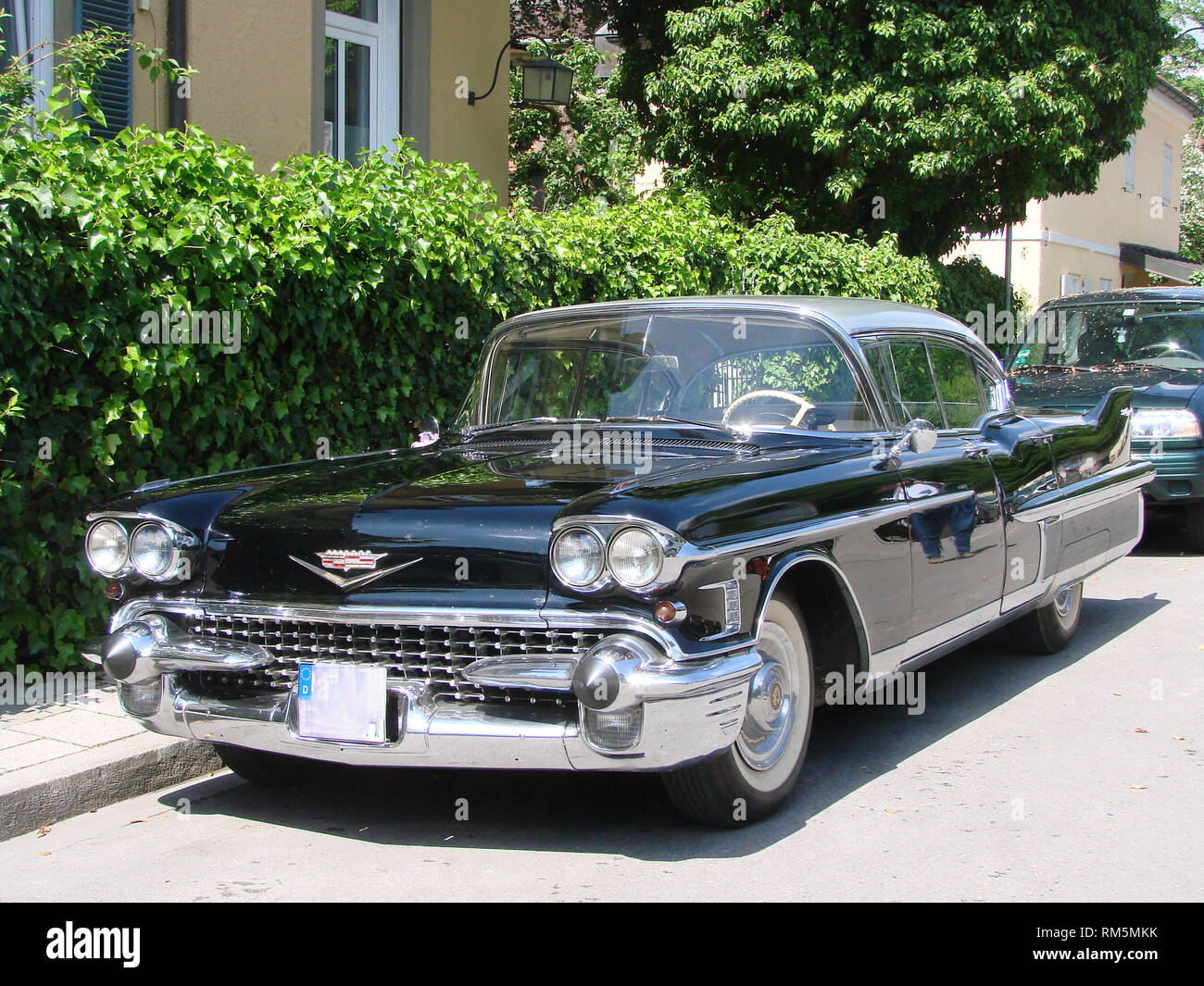Vintage restaurado Cadillac en forma optimizada. Foto de stock