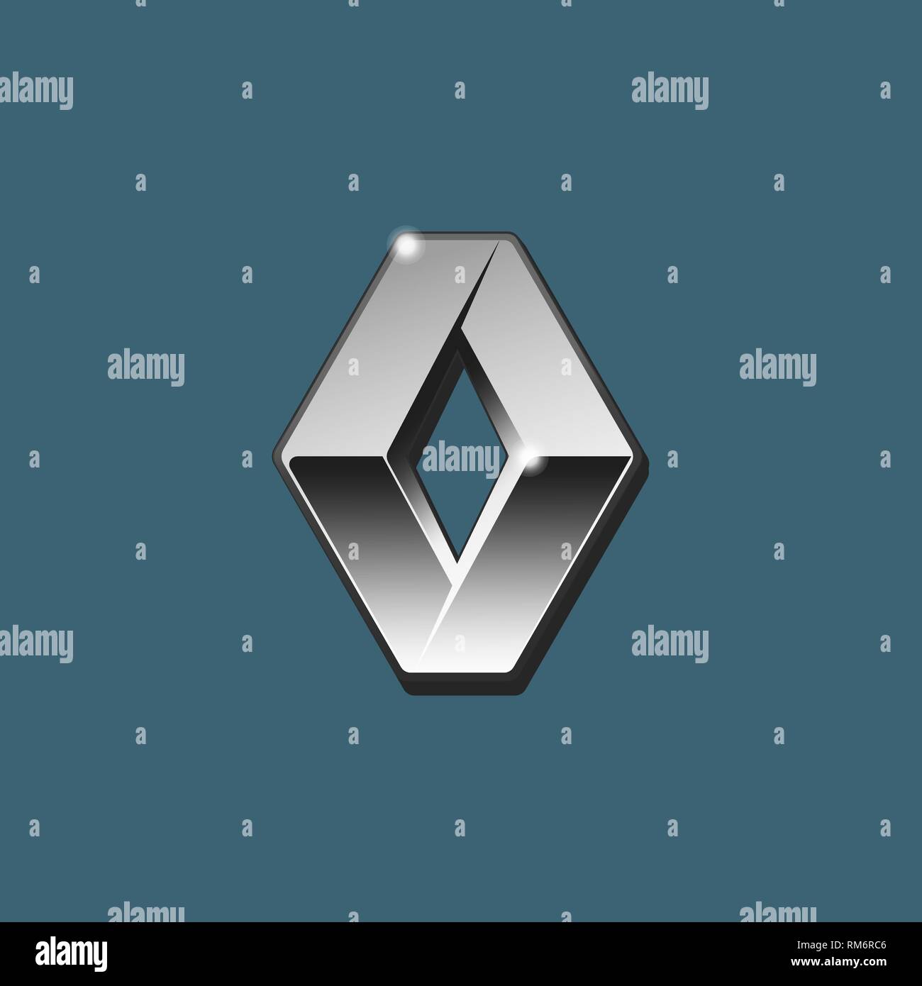 Logo de renault Imágenes vectoriales de stock Alamy