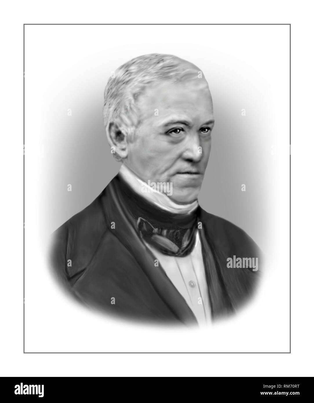Charles Wheatstone 1802-1875 científico inglés Inventor Foto de stock
