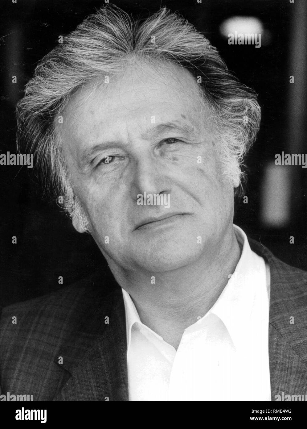 Ralph Giordano (nacido en 1923), un periodista y escritor alemán. Foto de stock