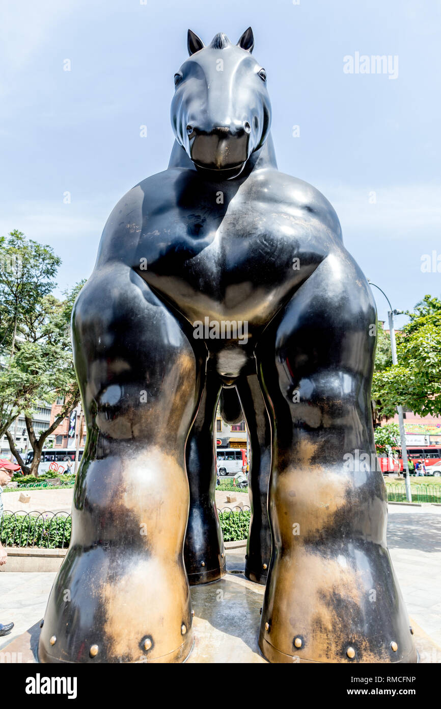 Esculturas de Fernando Botero Medellín Colombia Sudamérica Fotografía ...