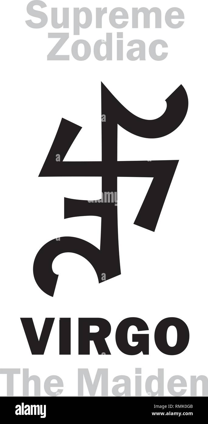 Signo De Virgo Fotos E Imagenes De Stock Alamy