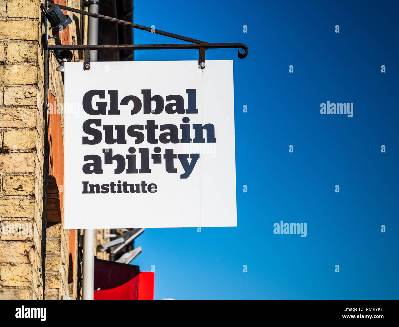 Global Sustainability Institute Cambridge - GSI Cambridge - Instituto de investigación, parte de la Universidad Anglia Ruskin ARU Cambridge Foto de stock