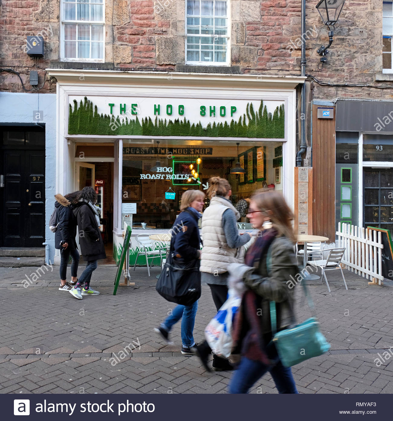 El Hog Shop, Rose Street, Edimburgo, Escocia Foto de stock