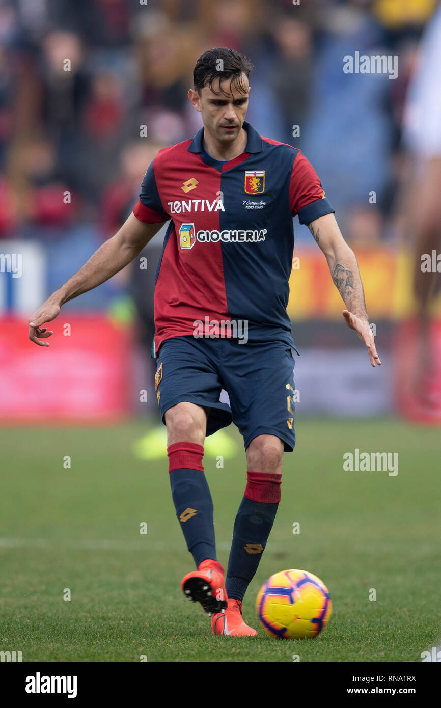 Génova Italia 17 Feb 2019 Ivan Radovanovic Génova