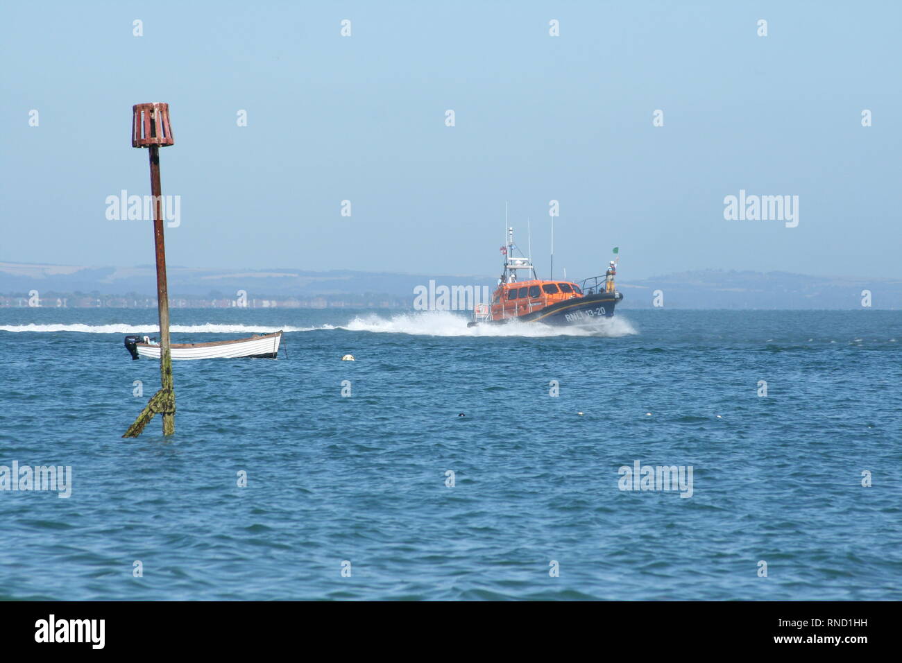 Selsey salvavidas día de agosto de 2018 Foto de stock