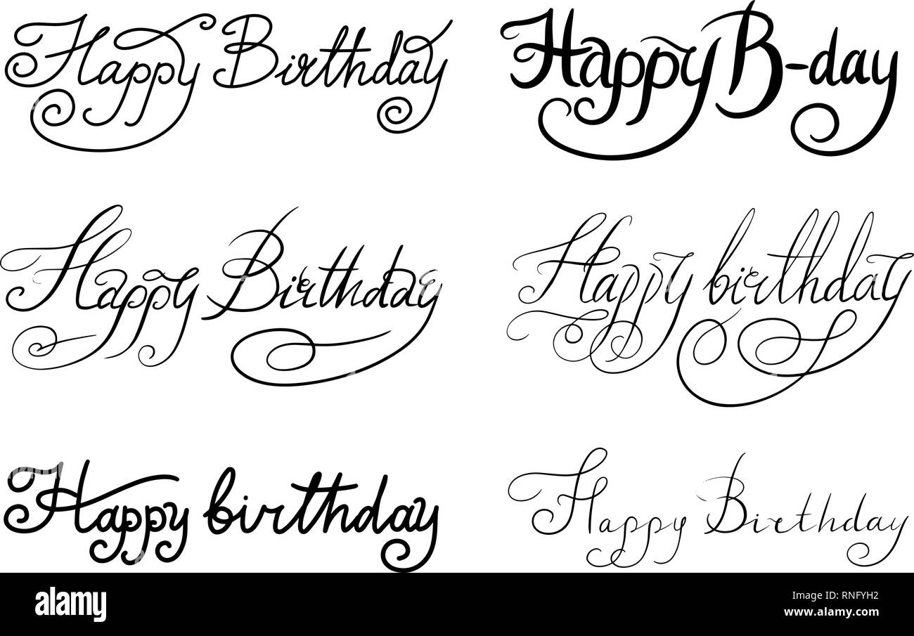 Mensaje de feliz cumpleaños para el diseño de carteles o pancartas