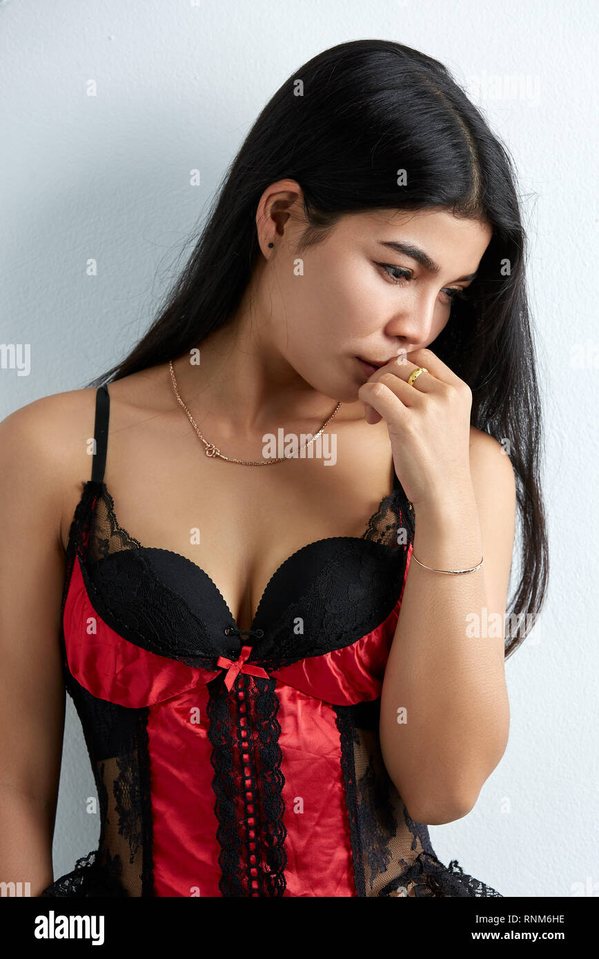 Lenceria roja y negra cheap