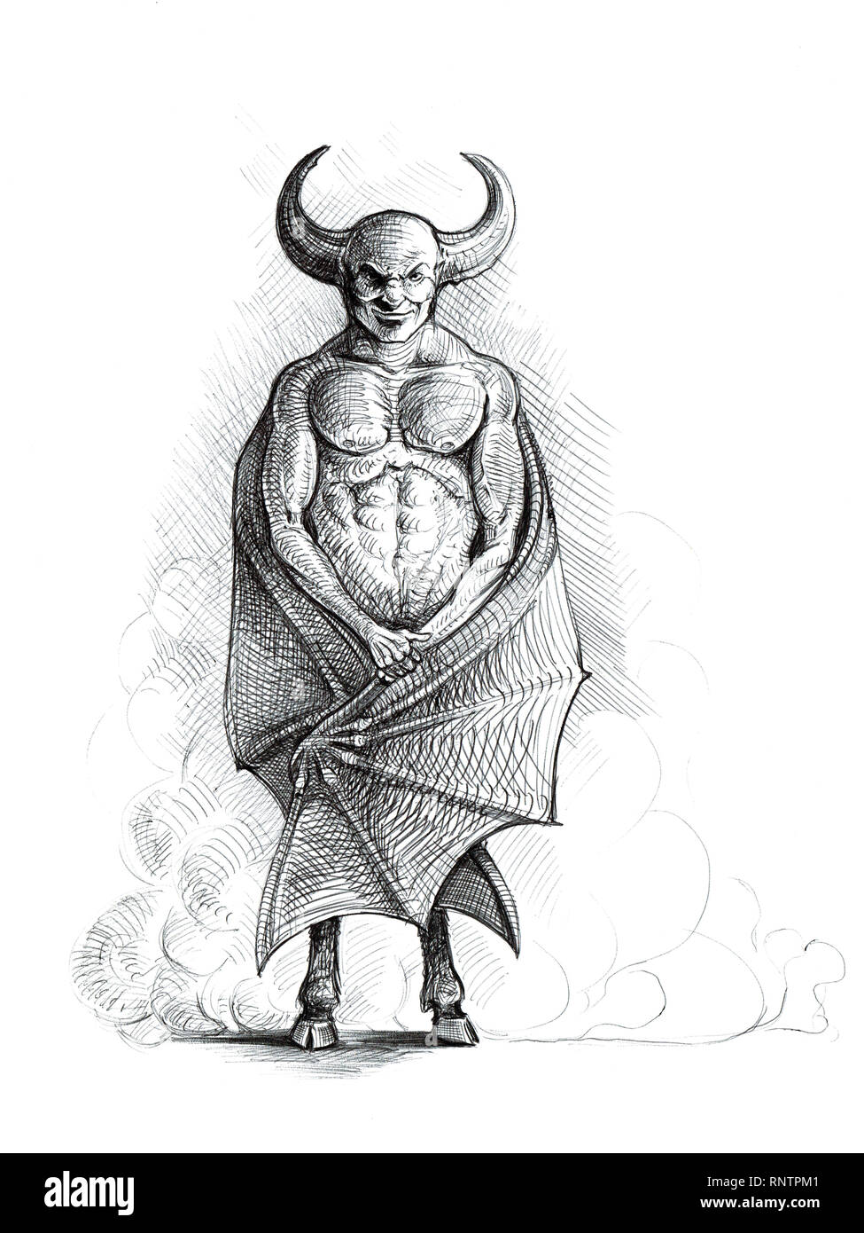 Satanas dibujo fotografías e imágenes de alta resolución - Alamy
