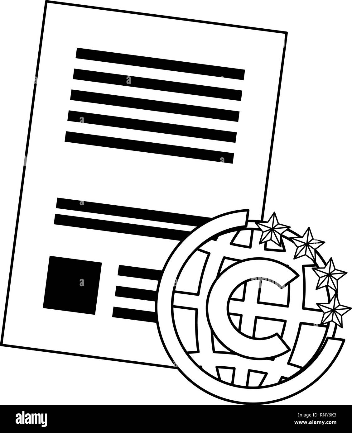 Protección de la propiedad intelectual Derechos de autor patente ilustración vectorial Ilustración del Vector